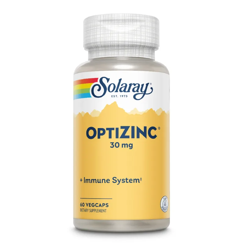 OptiZinc 30mg Solaray, 60 capsule, Secom SOLARAY SUA — preț și oferte