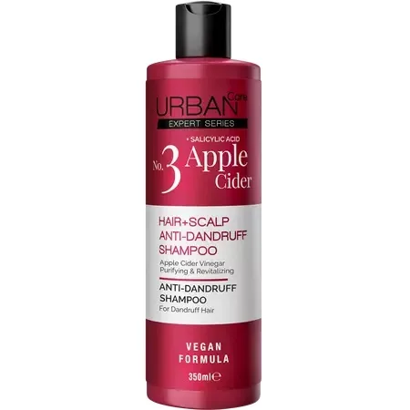 Sampon anti-matreata cu cidru de mere Nr. 3 Apple Cidre, 350 ml, Urban Care — preț și oferte