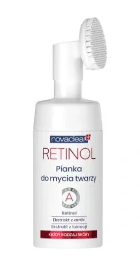Novaclear, spumă de spălare a feței cu retinol, 100 ml — preț și oferte