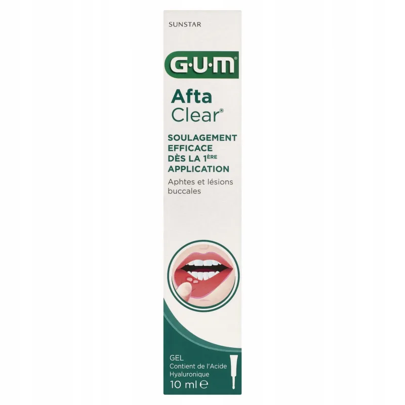 Sunstar GUM, Afta Clear Gel 2400, 10 ml — preț și oferte
