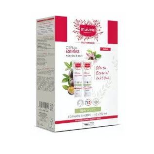Mustela DUPLO Cremă pentru prevenirea vergeturilor, 2x250 ml — preț și oferte