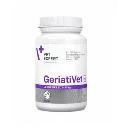 GeriatiVet Dog Large Breed 820 mg, 45 tablete, VetExpert — preț și oferte