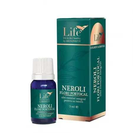 Ulei esential integral de Neroli, 5 ml, Bionovativ — preț și oferte