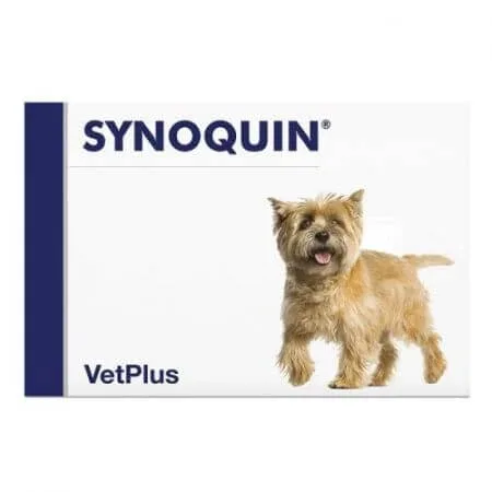 Supliment nutritiv pentru sustinerea articulatiilor la caini de talie mica Synoquin EFA Small Breed, 30 tablete, VetPlus — preț și oferte