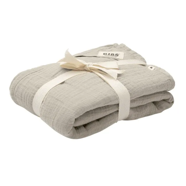 Muselina Swaddle, 120x120 cm, Sand, Bibs — preț și oferte
