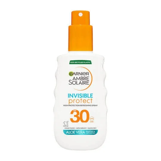 Garnier Invisible Protect Refresh Spray cu Protecție Solară pentru Față și Corp SPF30 150ml — preț și oferte