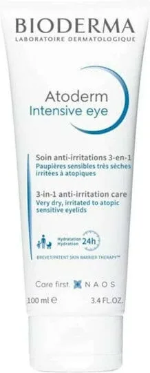 Bioderma Atoderm Intensive 3 în 1 Cremă Hidratantă de Ochi pentru Piele Sensibilă 100ml — preț și oferte