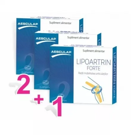 Lipoartrin Forte, 3 x 24 comprimate – Aesculap — preț și oferte