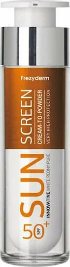 Frezyderm Cremă De Protecție Solară Tip Pudră Pentru Față SPF50 50ml — preț și oferte
