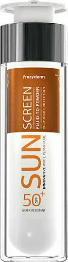 Frezyderm Sun Screen Fluid-to-Powder Loțiune Antisolară de Față SPF50 50ml — preț și oferte