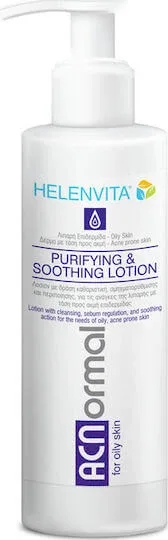 Helenvita ACnormal Purifying & Soothing Loțiune Față pentru Ten Acneic 200ml — preț și oferte