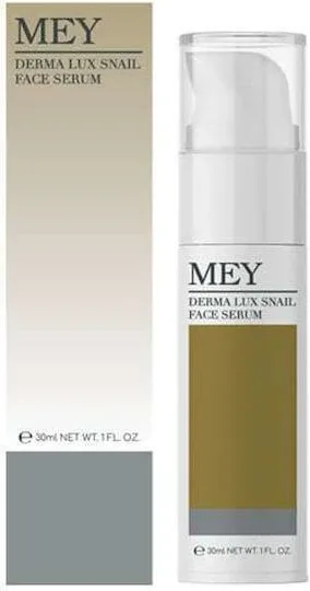 Mey Derma Lux Snail Serum Hidratant și Anti-îmbătrânire pentru Față cu Secreție de Melc și Acid Hialuronic pentru Detoxifiere 30ml