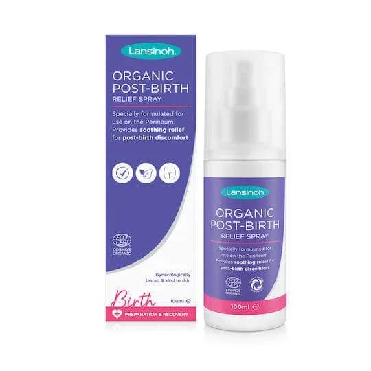 Lansinoh Organic Post-Birth Relief Spray Relief postpartum 100ml — preț și oferte