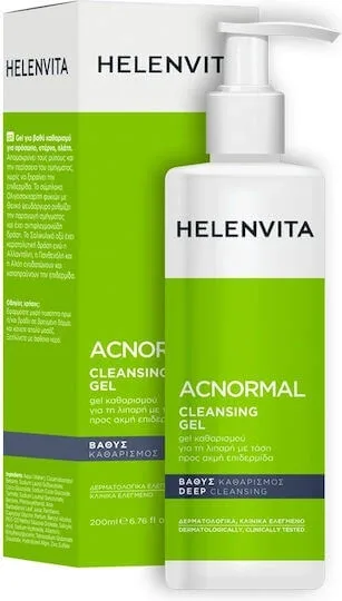 Helenvita ACNormal Gel Față pentru Ten Acneic 200ml — preț și oferte