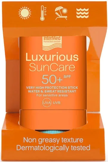 InterMed Luxurious Suncare Stick de Față cu Protecție Solară SPF50 16gr — preț și oferte