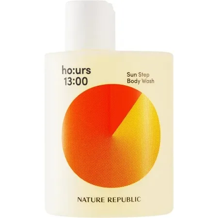 Gel de dus spumant cu parfum Sun Step Ho:urs, 300 ml – Nature Republic — preț și oferte