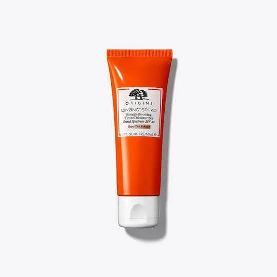 Origins Ginzing Energy Boosting Cremă de Față de Zi Colorată cu SPF40 pentru Hidratare și Imperfecțiuni 50ml — preț și oferte