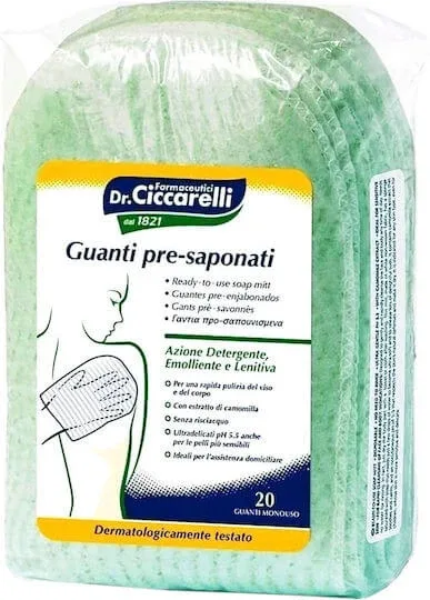 L'Officinale del Dottor Ciccarelli Guanti Pre-Saponati 20buc — preț și oferte