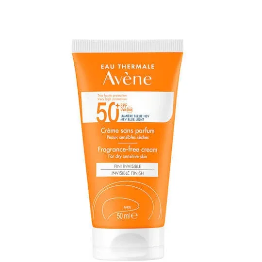 Eau Thermale Avène Cremă de Față cu Protecție Solară Foarte Ridicată Fără Parfum SPF50 50ml — preț și oferte