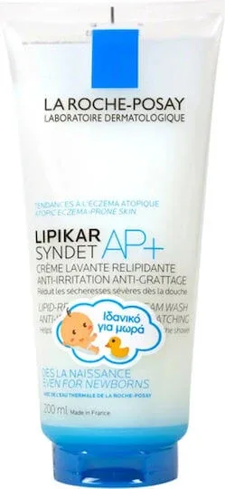 La Roche Posay Lipikar Syndet AP+ Lichid pentru Corpul Potrivit pentru Piele Atopică 200ml — preț și oferte