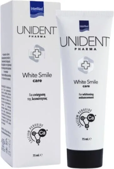 InterMed Unident White Smile Care Pastă de dinți pentru Albire 75ml — preț și oferte