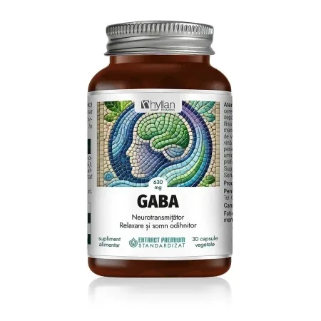 GABA, 30 capsule vegetale, Hyllan Pharma — preț și oferte