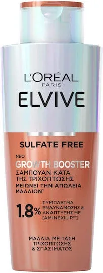 L'Oreal Paris Elvive Growth Booster Sampon Împotriva Căderii Părului 200ml — preț și oferte