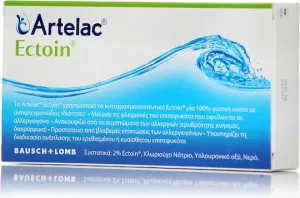 Bausch & Lomb Artelac Ectoin Picături Oftalmice 20x0.5ml