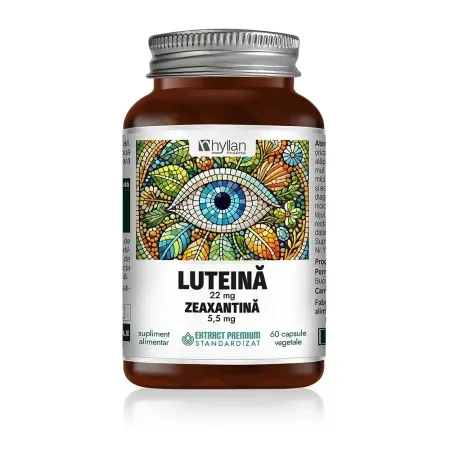 Luteina si Zeaxantina, 60 capsule vegetale, Hyllan Pharma — preț și oferte