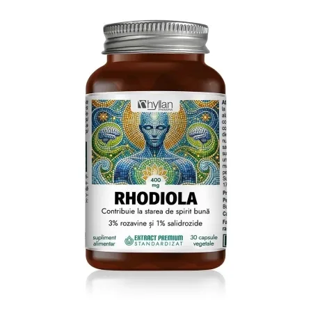 Rhodiola, 30 Capsule, Hyllan HYLLAN PHARMA — preț și oferte