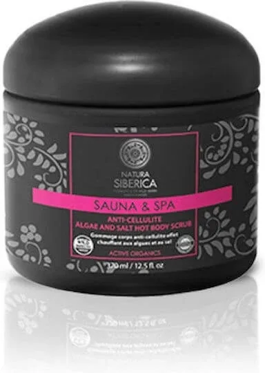 Natura Siberica Algae And Salt Scrub pentru celulită Corp 370ml — preț și oferte