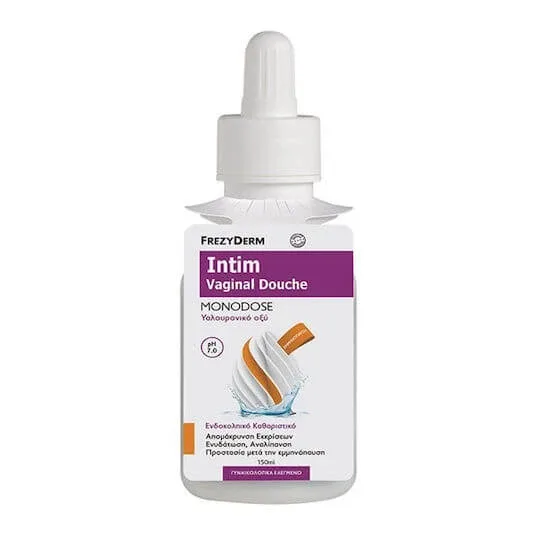 Frezyderm Intim Duș Vaginal Monodoză Ph7.0 Acid Hialuronic Curățător Intravaginal 150ml — preț și oferte