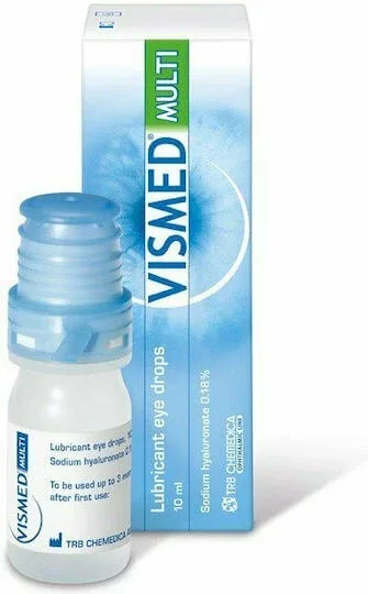 TRB Chemedica Vismed Multi Picături Oftalmice cu Acid Hialuronic pentru Ochi Uscat 10ml — preț și oferte