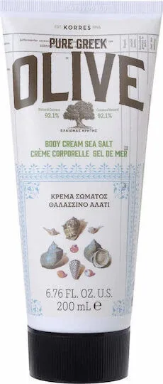 Korres Pure Greek Olive Sea Salt Milk hidratant pentru corp 200ml — preț și oferte