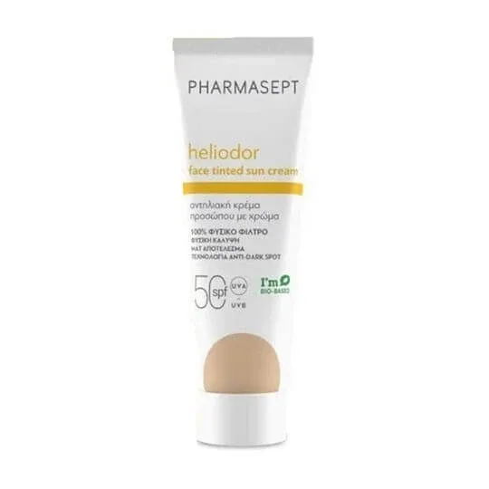 Pharmasept Heliodor Cremă Antisolară de Față SPF50 cu Pigment 50ml — preț și oferte
