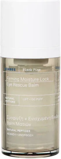 Korres Mavri Pevki Eye Rescue Balsam Hidratant și Anti-îmbătrânire pentru Ochi 15ml — preț și oferte