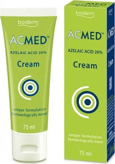 Boderm Acmed Acid Azelaic 20% Cremă Regeneratoare de Față 24h Împotriva Acneei 75ml — preț și oferte