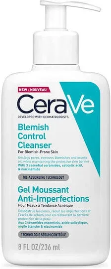 CeraVe Blemish Control Gel Față pentru Ten Acneic 236ml — preț și oferte