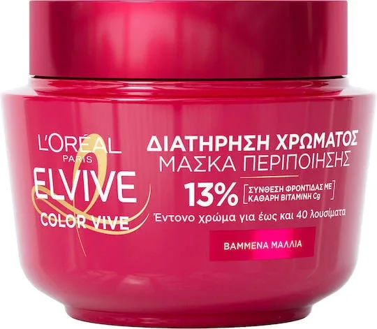 L'Oreal Paris Elvive Color Vive Mască de Păr pentru Păstrarea Culorii 300ml — preț și oferte