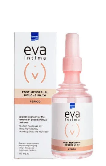 InterMed Eva Intima Period Post Menstrual Douche pH 7 Lichid 147ml — preț și oferte