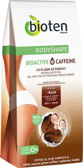 Bioten Bodyshape Gel pentru celulită Fese Bioactive Caffeine Anticellulite 200ml — preț și oferte