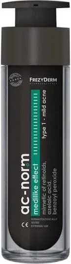 Frezyderm Ac-Norm Medilike Effect 1 Cremă Regulatorie de Față Împotriva Acneei cu Vitamina C 50ml — preț și oferte