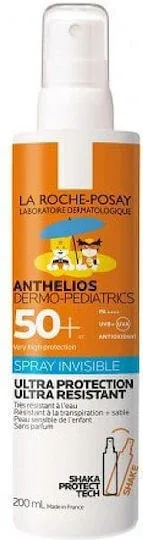 La Roche Posay Anthelios Dermo-Pediatrics Waterproof Copii Crema de Soare Spray SPF50 200ml — preț și oferte