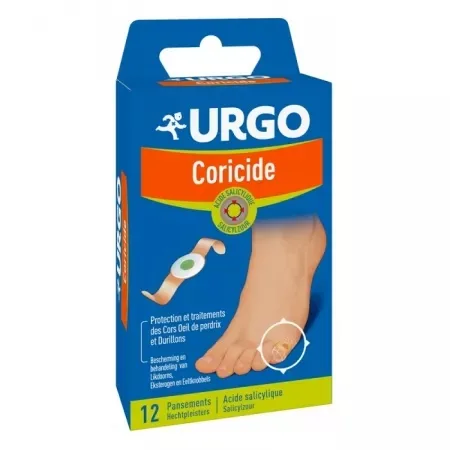 Plasturi pentru bataturi cu acid salicilic UrgoCoricide, 12 bucati — preț și oferte