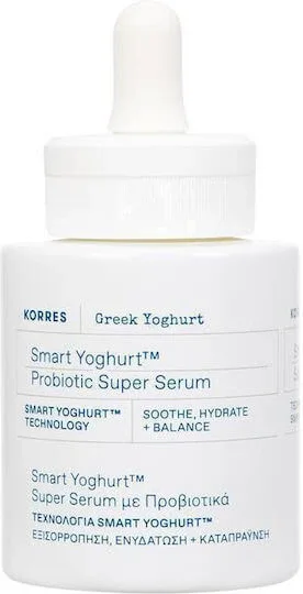 Korres Greek Yoghurt Serum Calmant și Hidratant pentru Față 30ml — preț și oferte