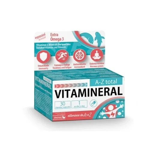 Vitamineral A-Z Total – 30 capsule Dietmed — preț și oferte