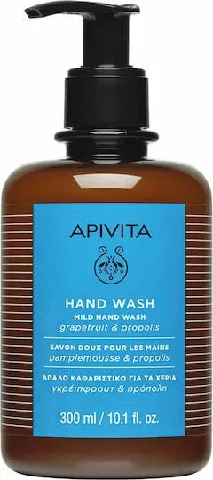 Apivita Mild Gel pentru Mâinile Grapefruit & Propolis 300ml