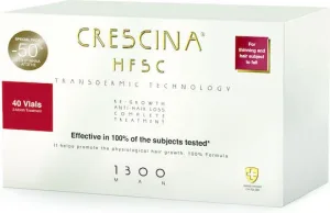 Labo Crescina Transdermic HFSC 1300 Ampule pentru păr pentru căderea părului pentru bărbați 40x3.5ml