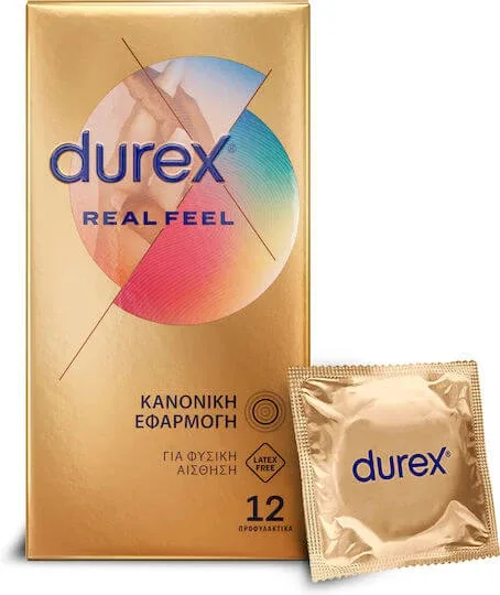 Durex Prezervative Real Feel fără latex 12buc — preț și oferte