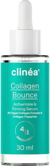 Clinea Collagen Bounce Serum Antirid de Față cu Acid Hialuronic și Colagen pentru Tonifiere 30ml — preț și oferte